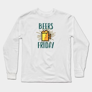 Beer Time Friday Long Sleeve T-Shirt